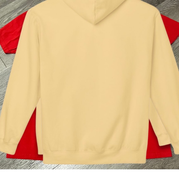 GG Italia Designer pull-over Hooded sweater, Hoodie. Color: Crea - Picture 2 of 3